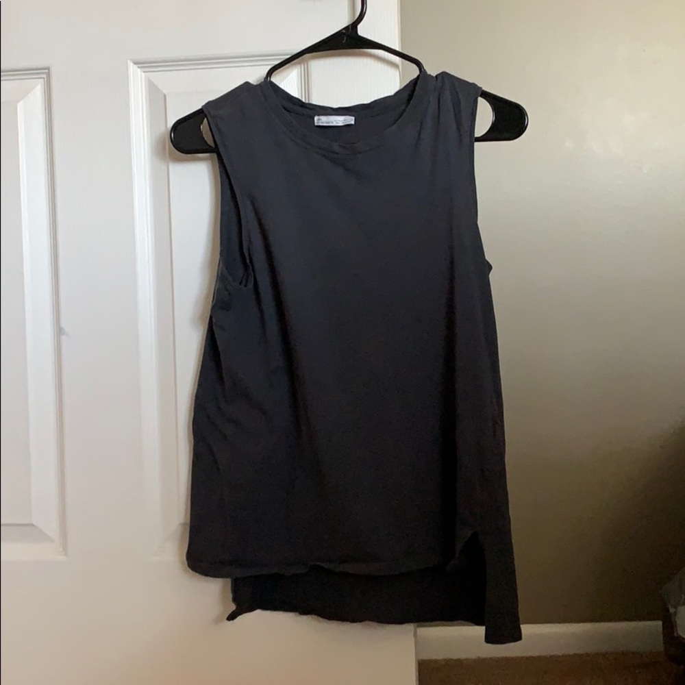 ZARA blue muscle shirt